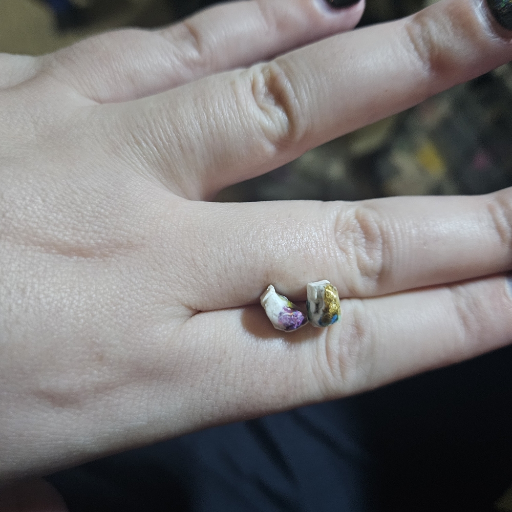 Elegant Multicolor Stone Ring